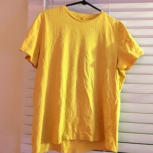 H&M Regular Yellow T-shirt